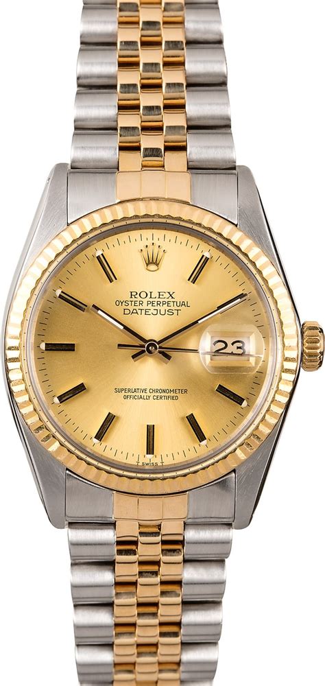 rolex two tone 16013 datejust|rolex datejust 16013 price.